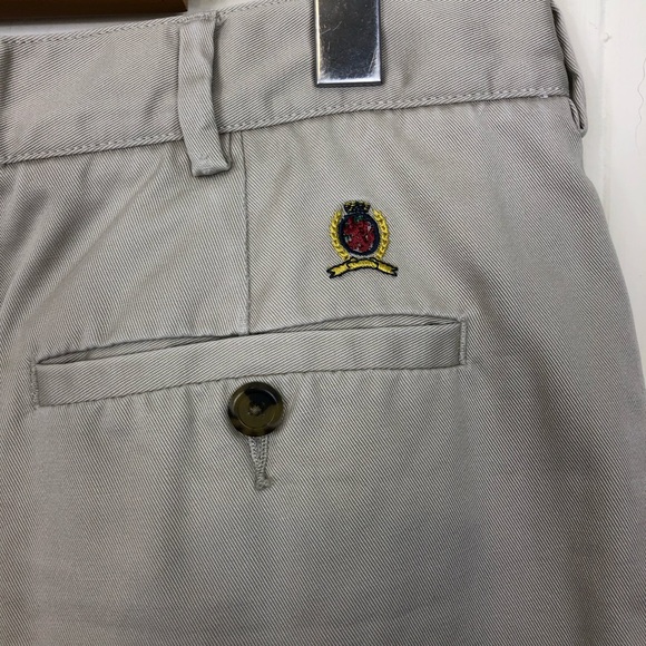 Tommy Hilfiger 90s Pleated Chino Dress Pants Sz 36/32 - Picture 4 of 9